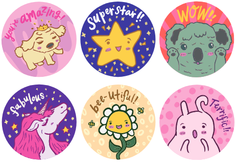 #957 Girl Themed Stickers