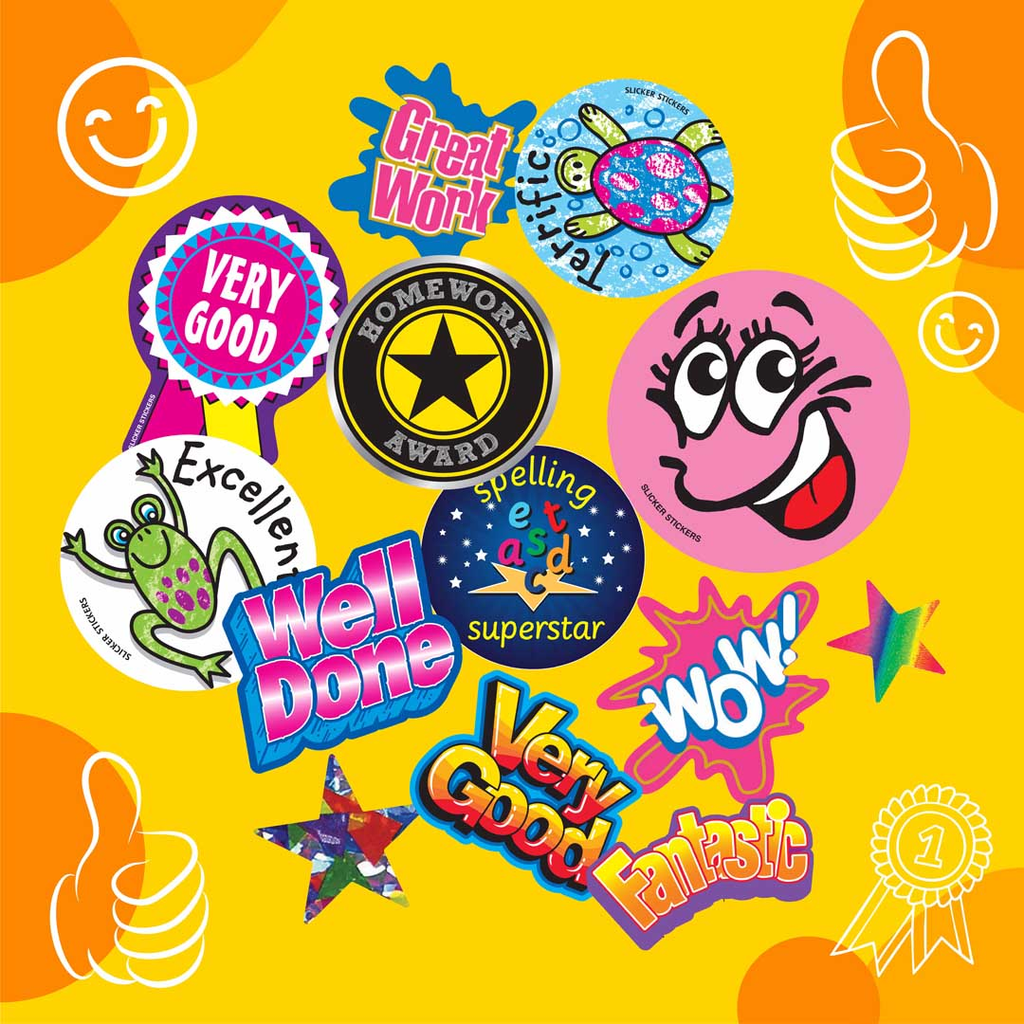 All School Merit Stickers