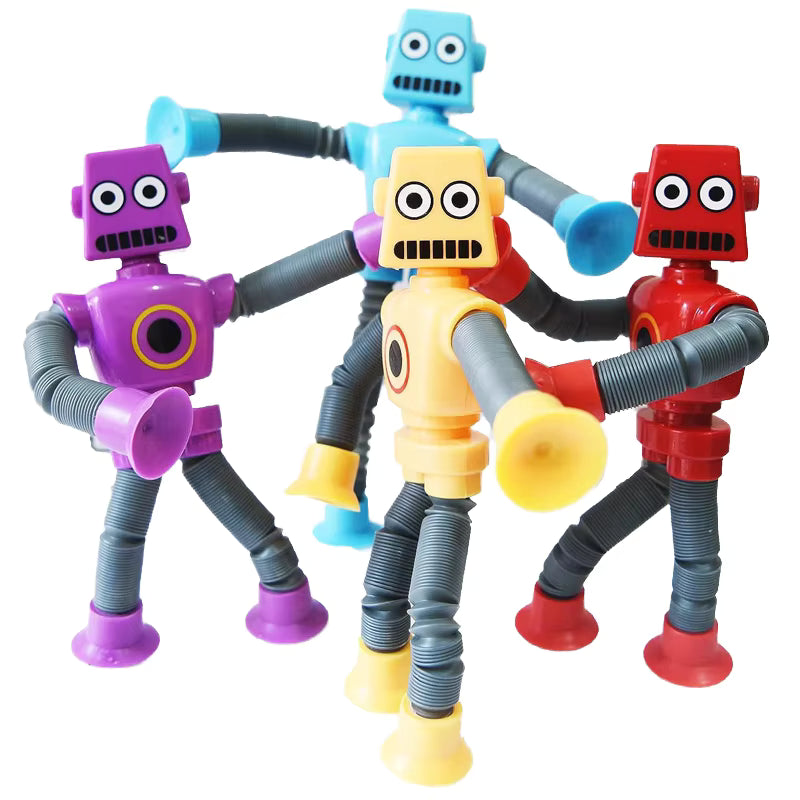 Fidget Suction Stretchy Robot