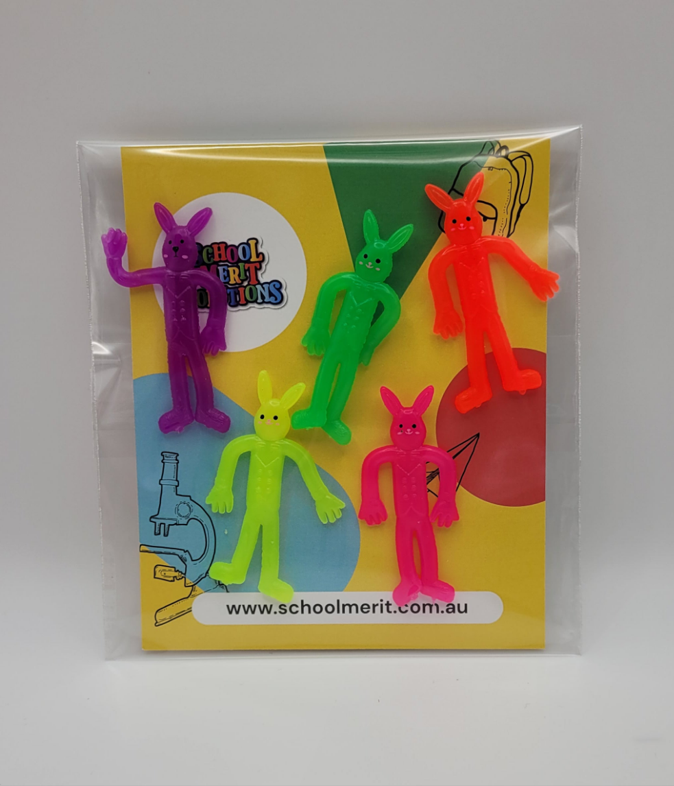 Fidget Stretch Rabbits (5 pack)