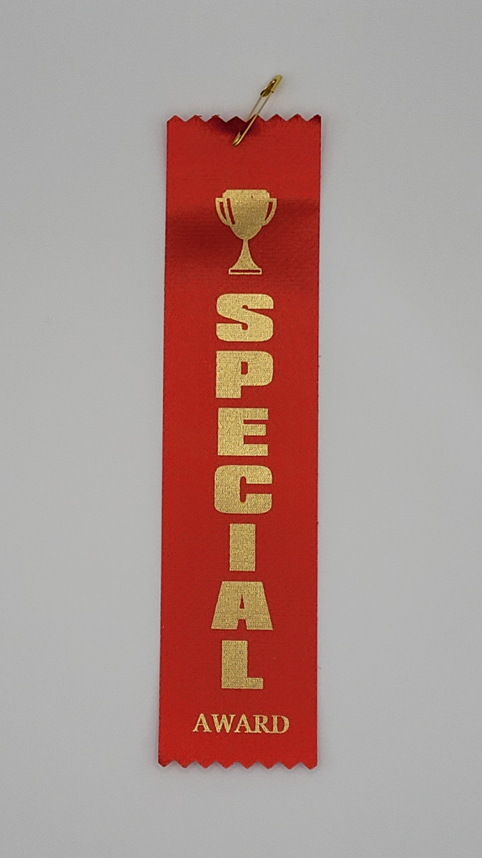 Special Award Satin Red Pack Ribbon (pk 100)