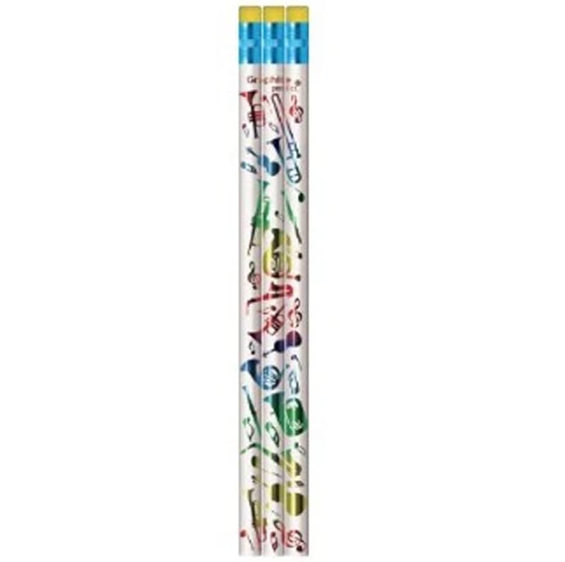 Music Instruments Lead Pencils