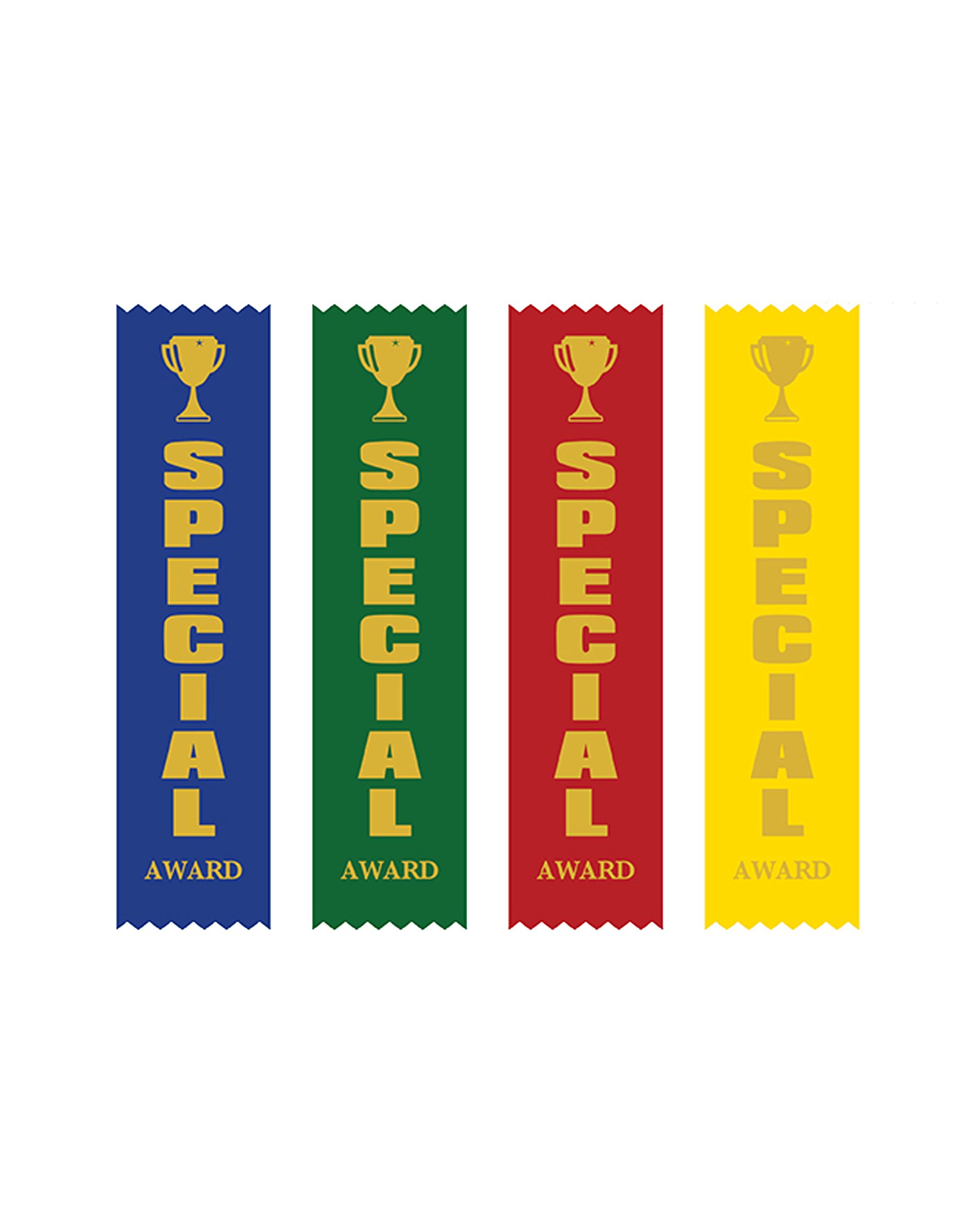 Special Award Satin Mixed Pack Ribbon (pk 100)