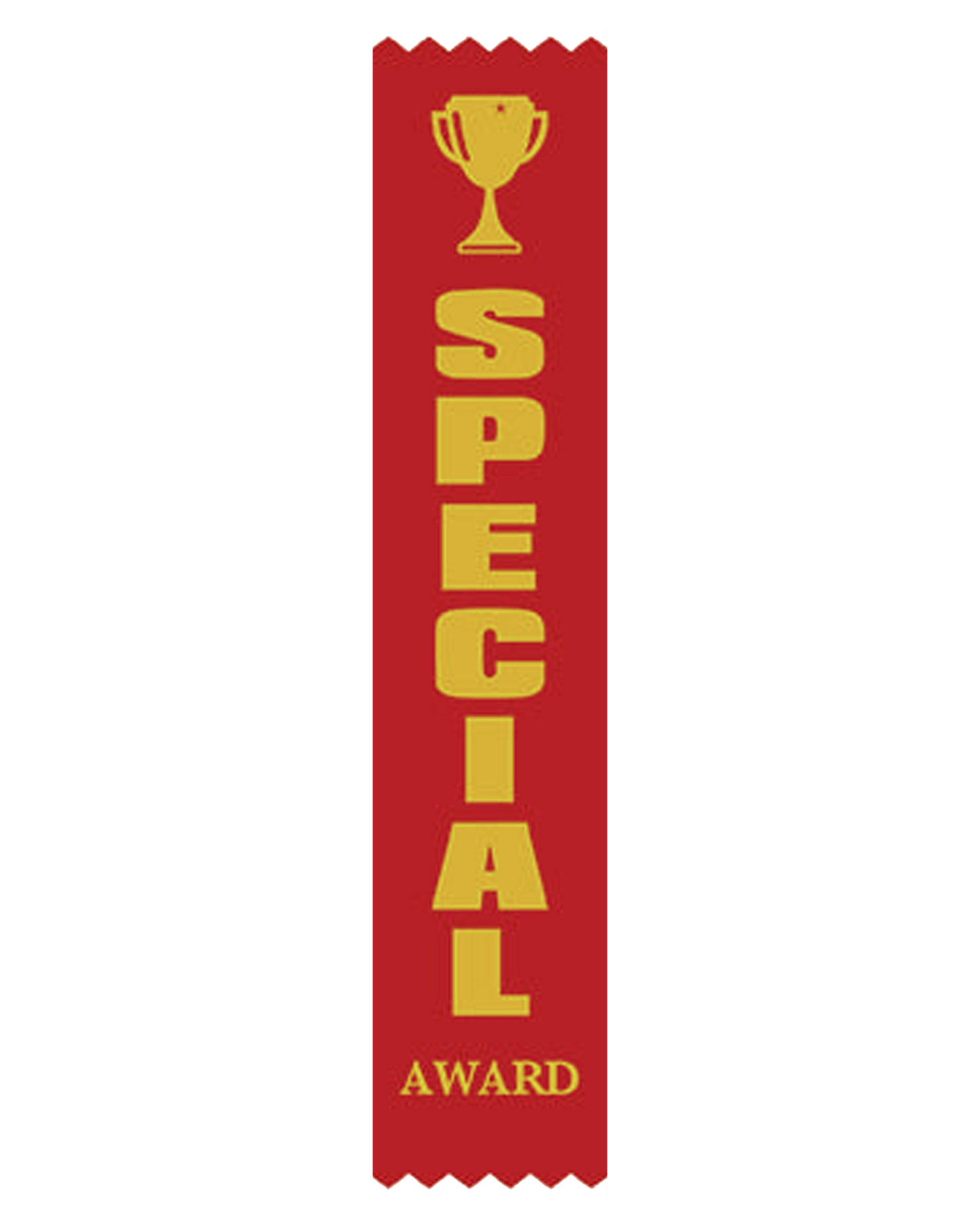 Special Award Satin Red Pack Ribbon (pk 100)