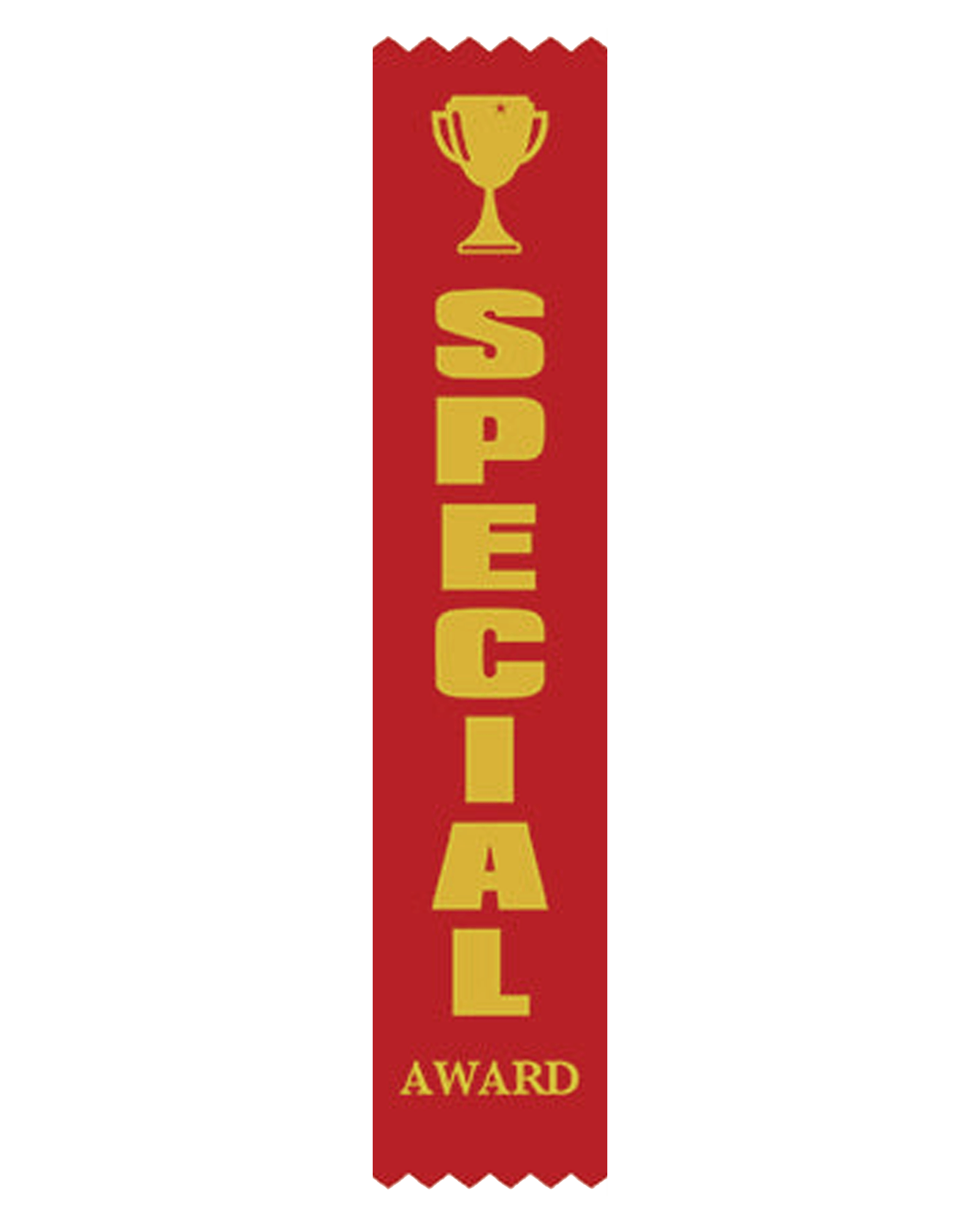 Special Award Satin Red Pack Ribbon (pk 100)