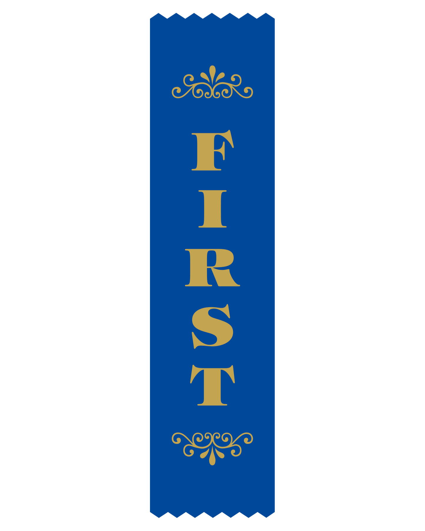 1st Place Satin Ribbon