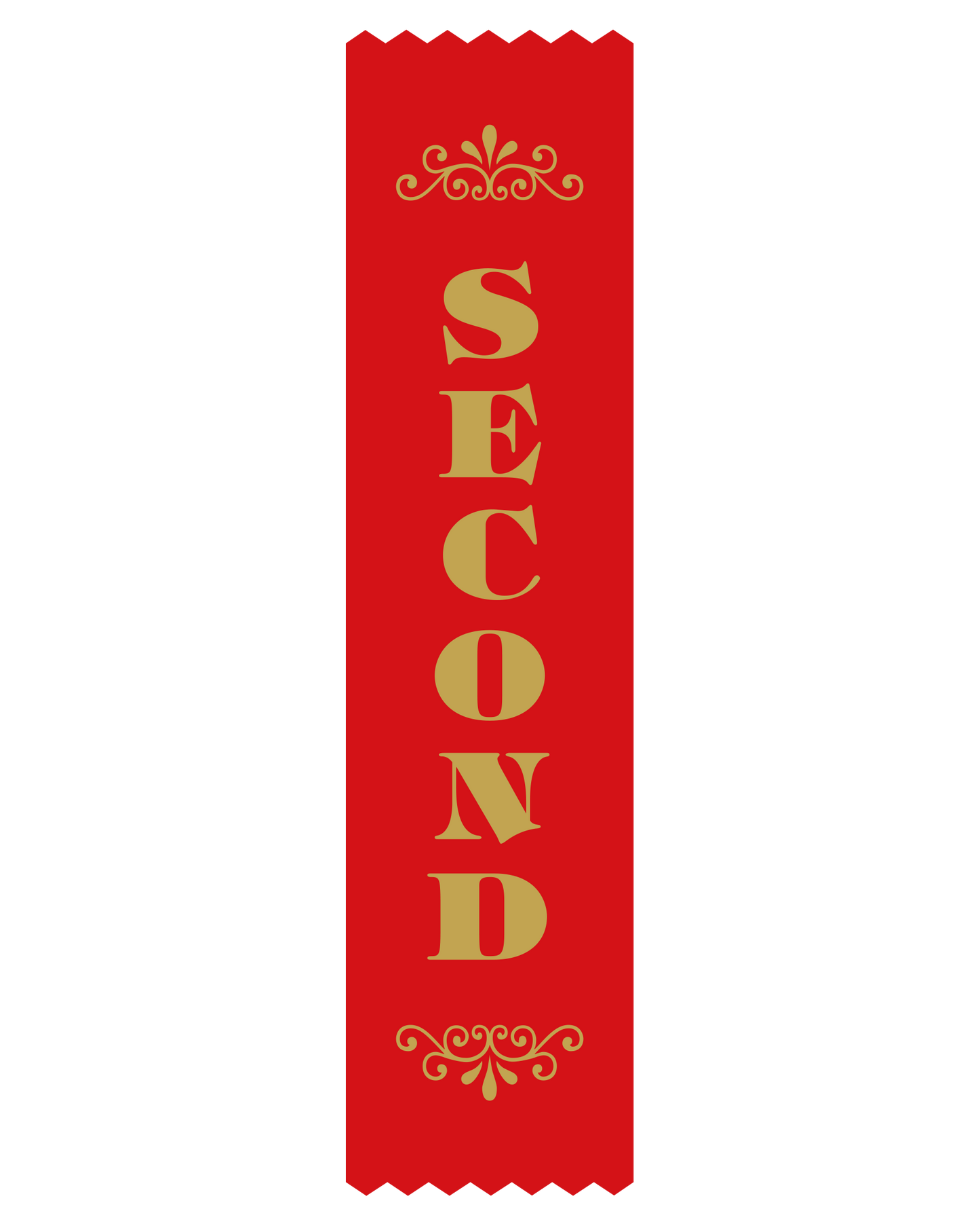 2nd Place Satin Ribbon