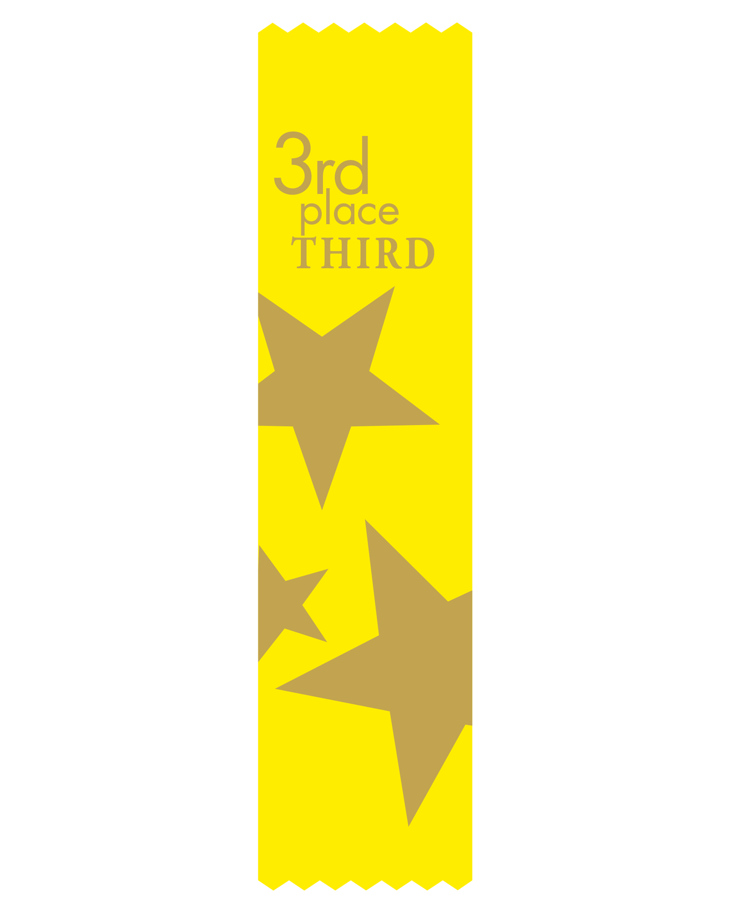 3rd Place Ribbon