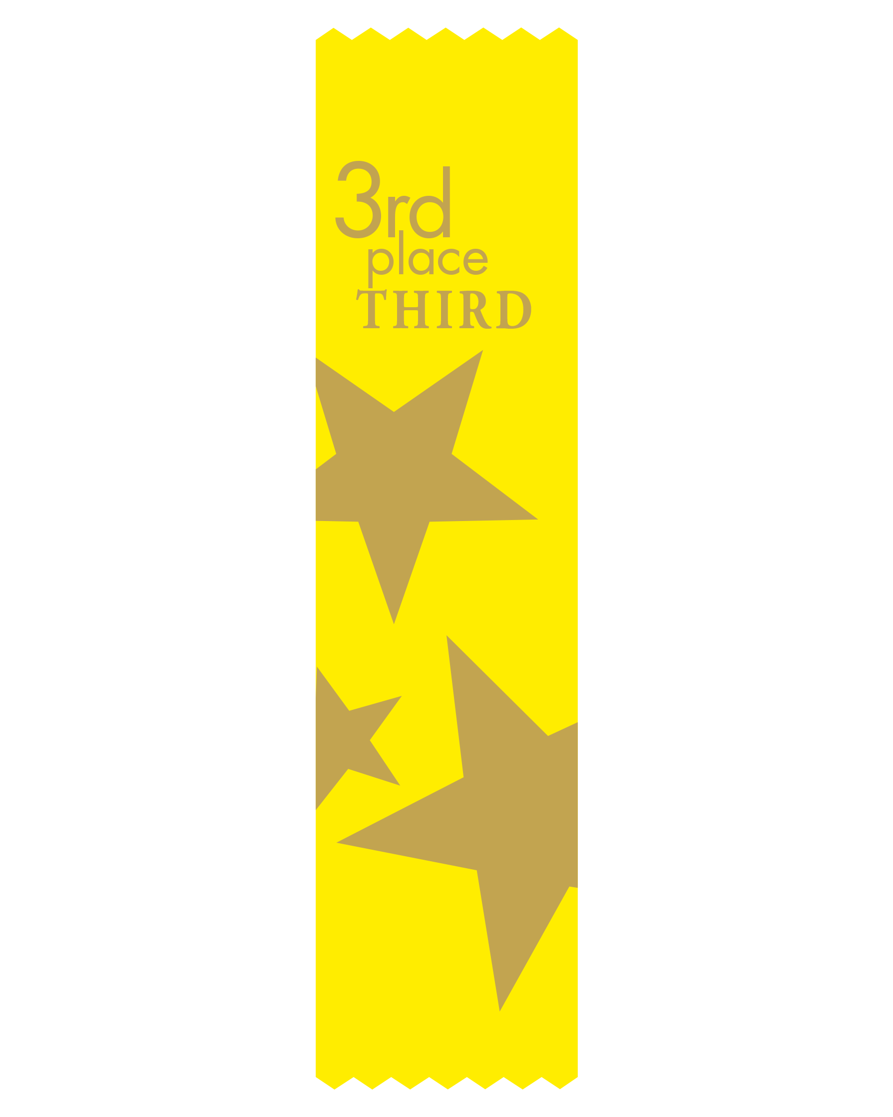 3rd Place Ribbon