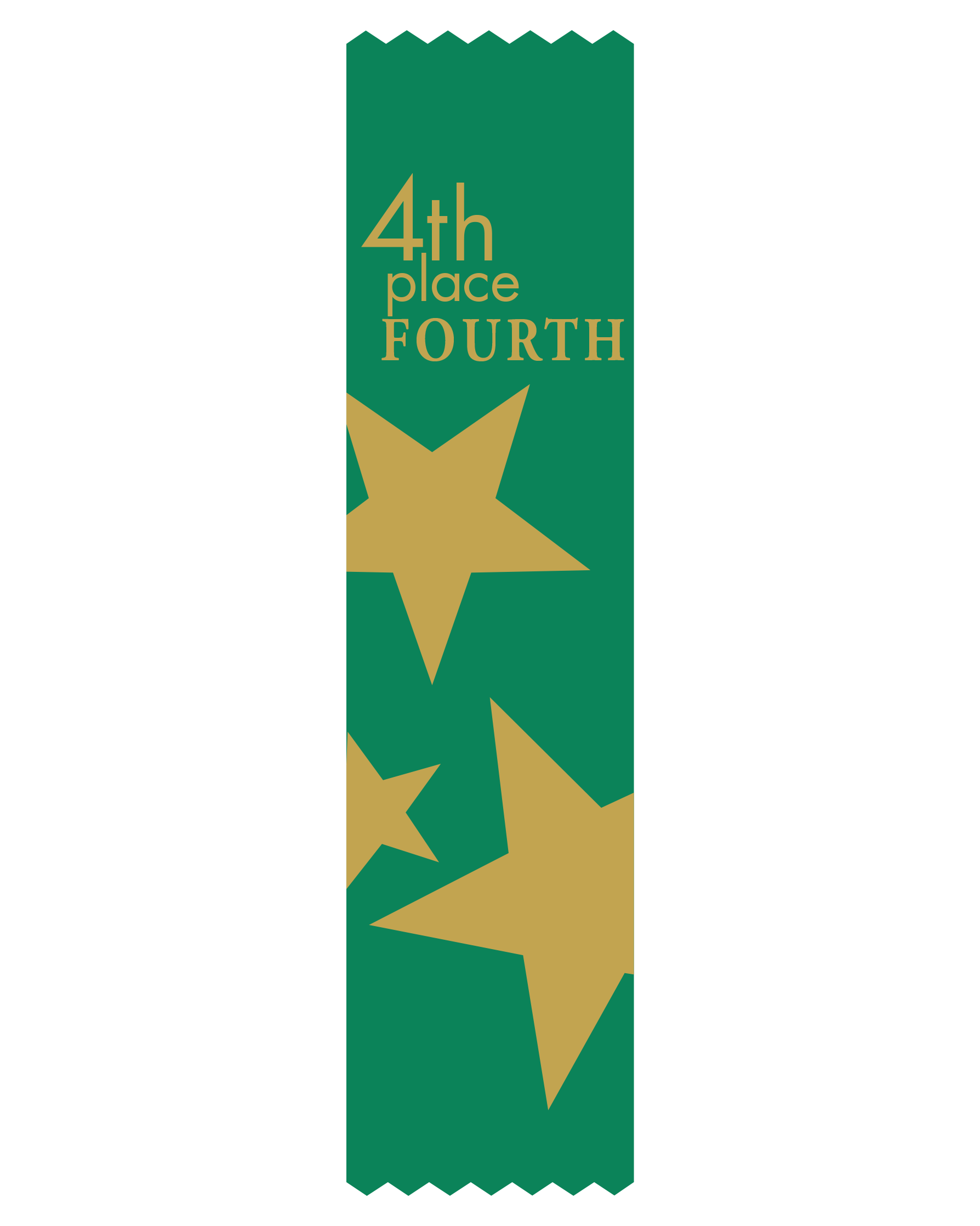4rt Ribbon 4th Place Satin Ribbon – School Merit Solutions