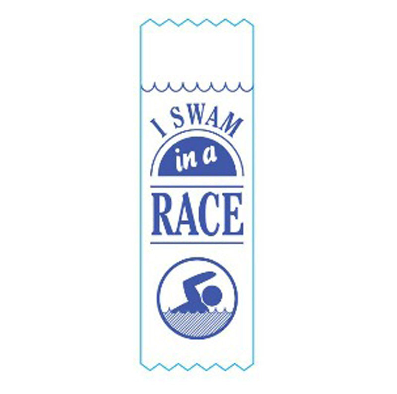 I Swam in A Race Vinyl Ribbon