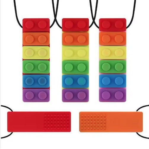 Lego Multi-Coloured Chew Necklace