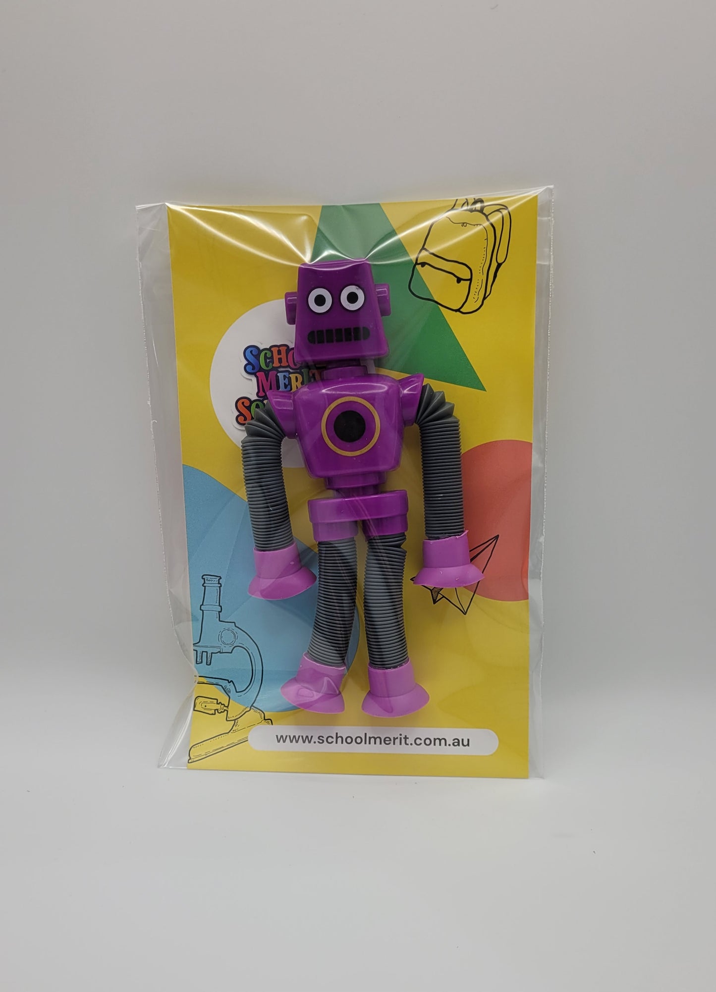 Fidget Suction Stretchy Robot