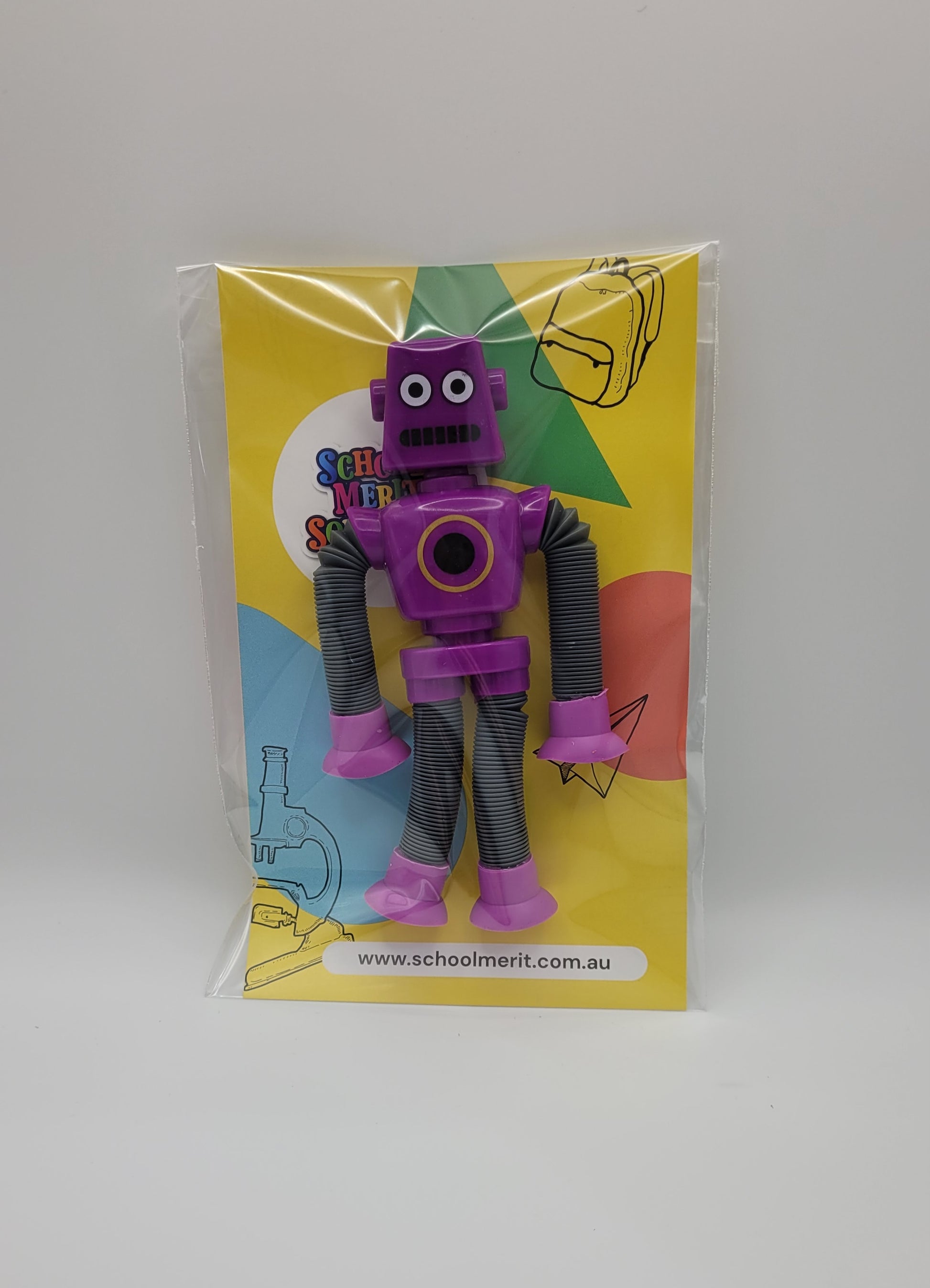 Fidget Suction Stretchy Robot