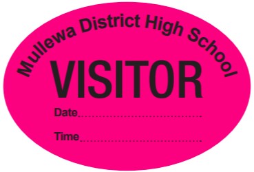 Visitor Stickers Custom