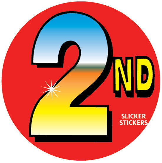 2nd Place Sticker