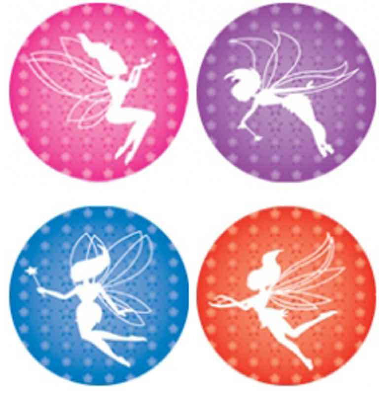 #Fairies Metallic Stickers Multipack