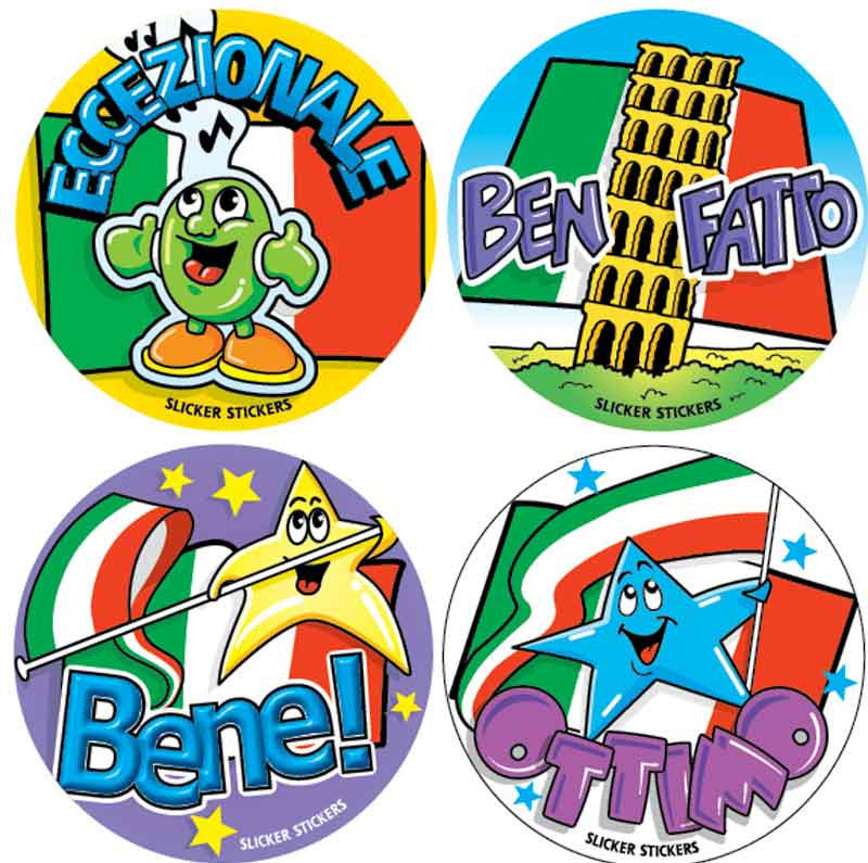 Italian Stickers Mixed Pack