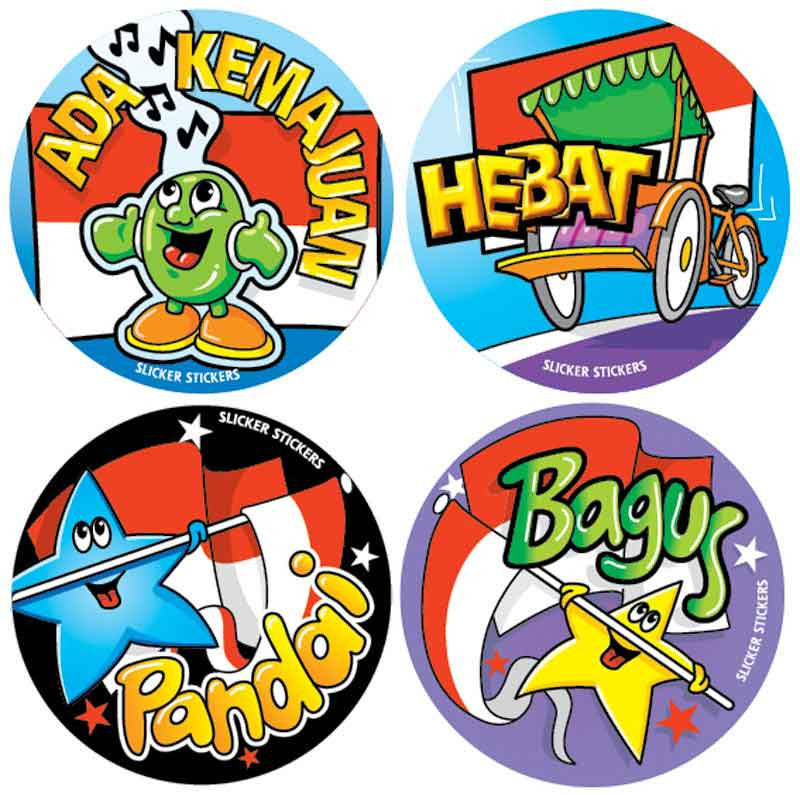 Indonesian Stickers Mixed Pack