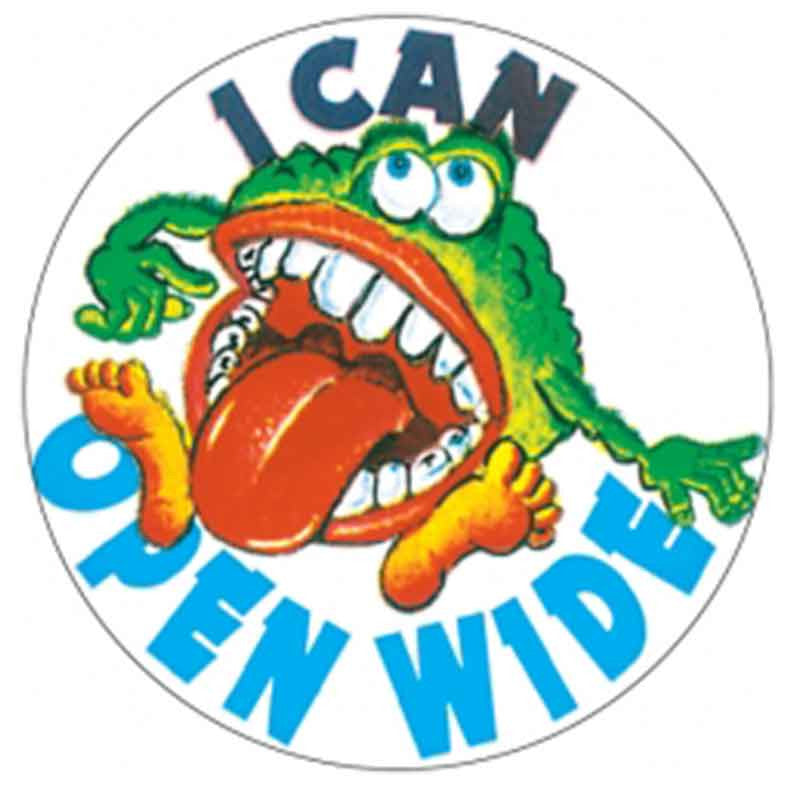I Can Open Wide