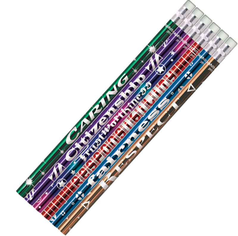 Character Traits Metallic Lead Pencils