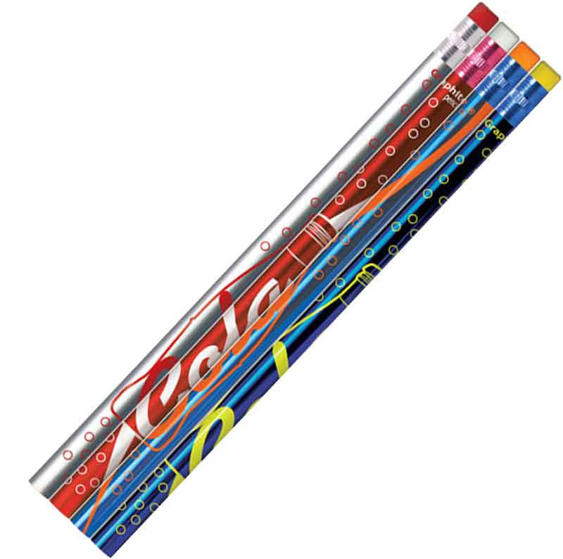 Cola Scented Metallic Lead Pencils