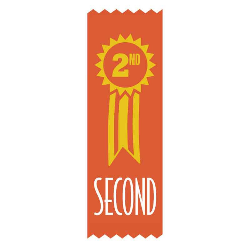 2nd Place Vinyl Ribbon
