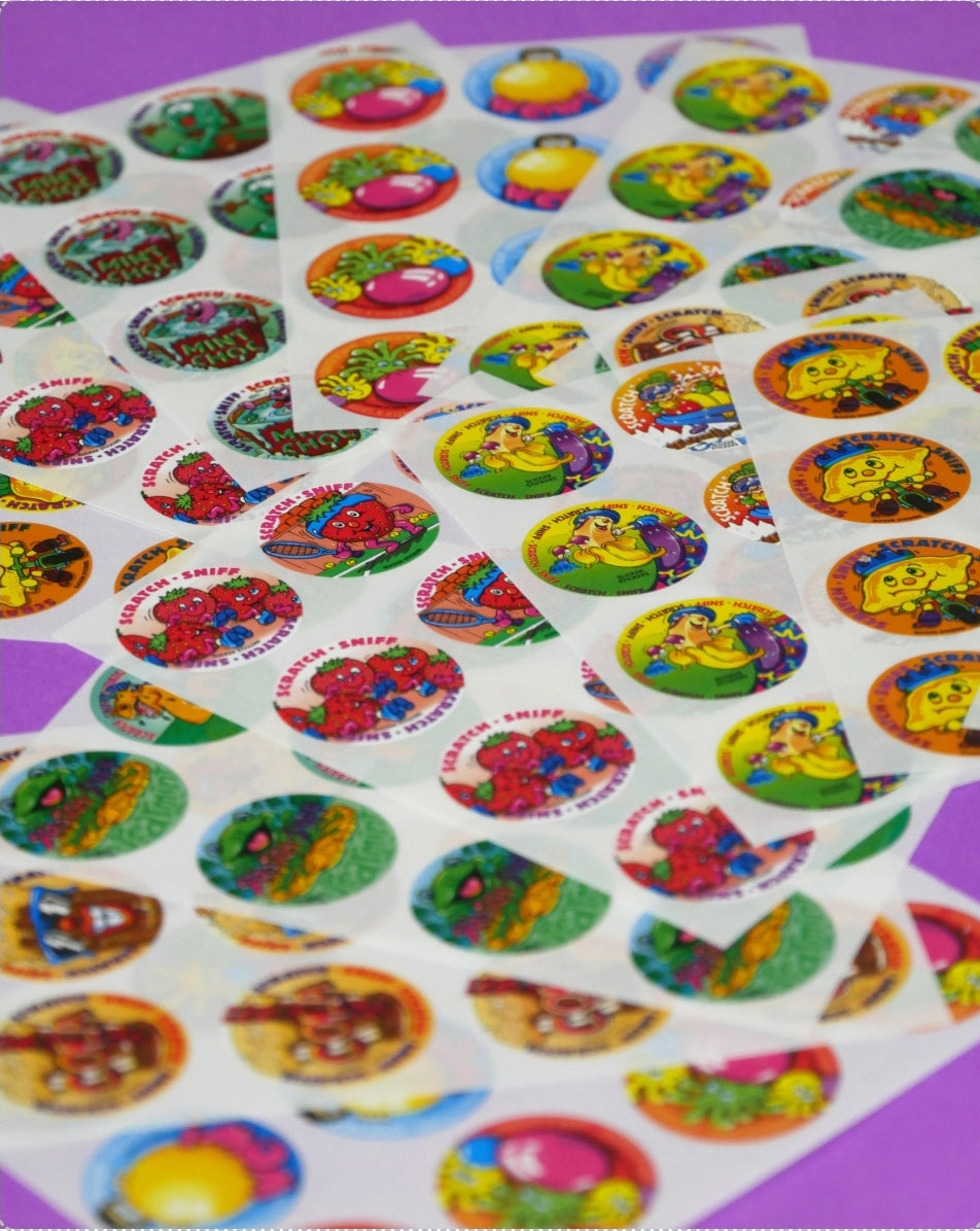 Mint Chocolate Scratch n Sniff Smelly Stickers