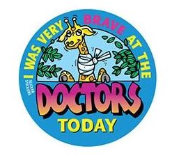 I Was Very Brave At The Doctors Today