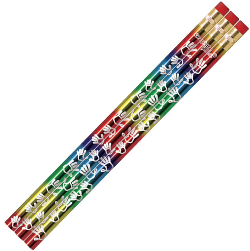 Handprints Metallic Lead Pencils
