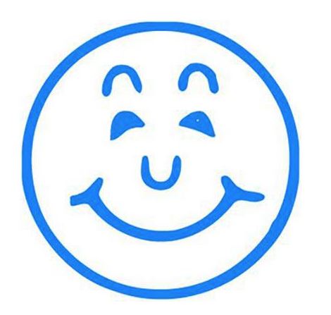 13mm Smiley Face Xstamper