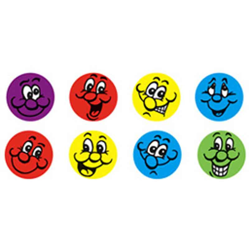 #249 Smiley Faces Chart Seals Multipack