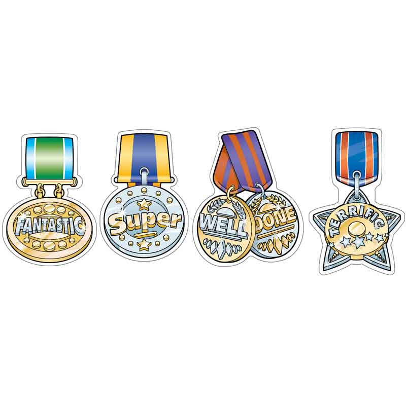 #266 Metallic Medals Multipack