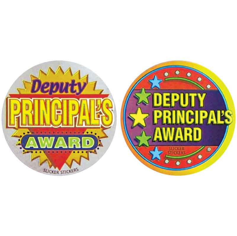 #577 Deputy Principal's Award Metallic Stickers Multipack