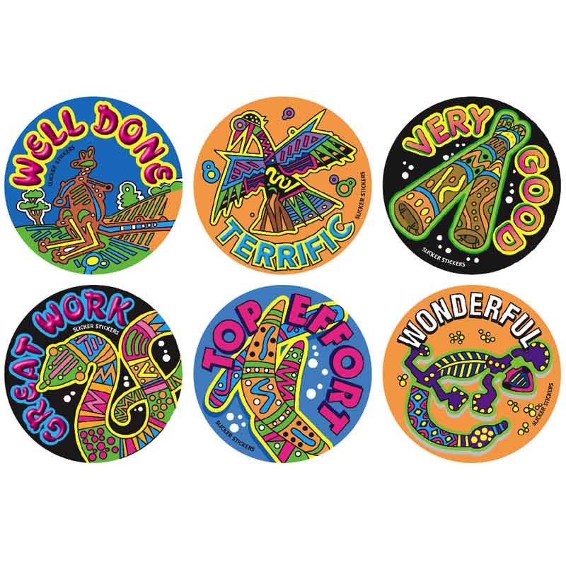 #719 Aboriginal Stickers Multipack