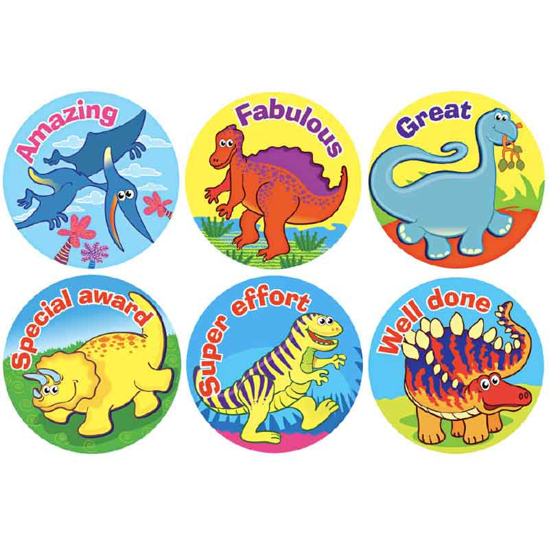 #919 Dinosaur Stickers Themepack