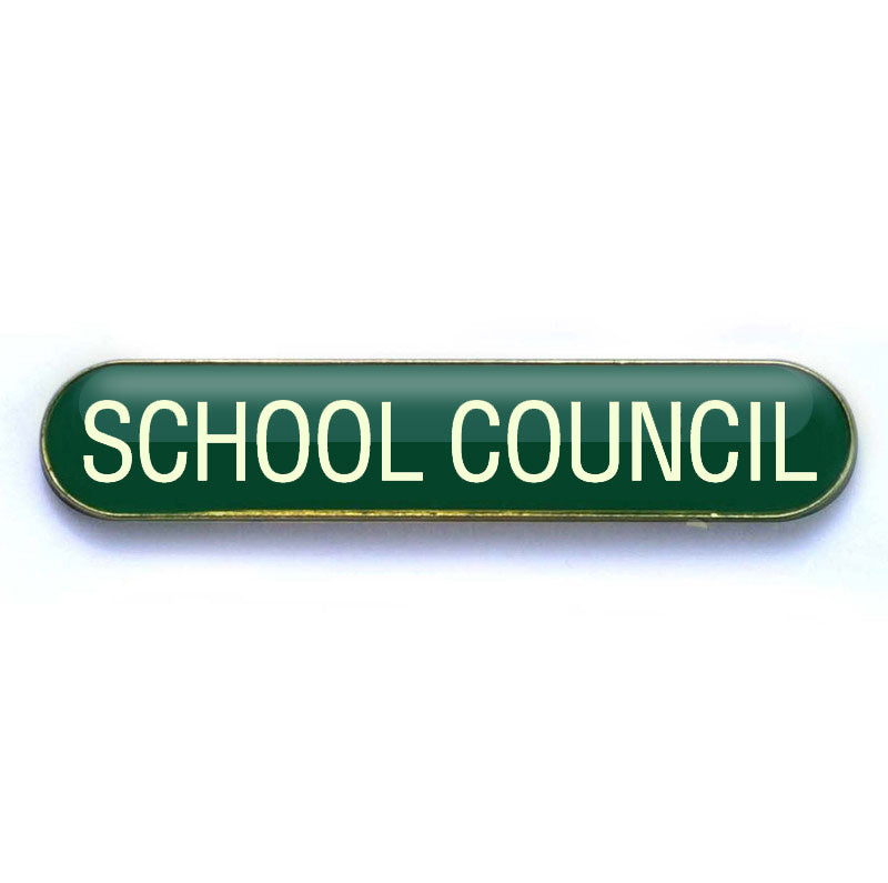 #E60 Green School Council Enamel Badges - pack of 5